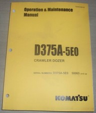 Komatsu d375a 5e0 - komatsu, robot