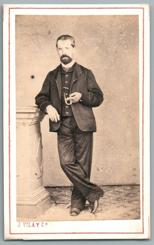 Cdv 1870 espagne homme - cdv,