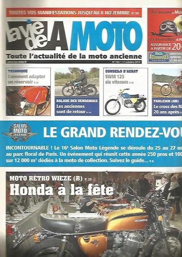 Vie moto n 765 - la, la