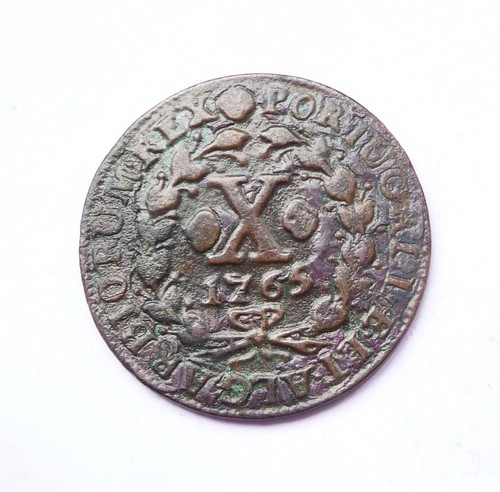 Portugal reis 1765 - 10,
