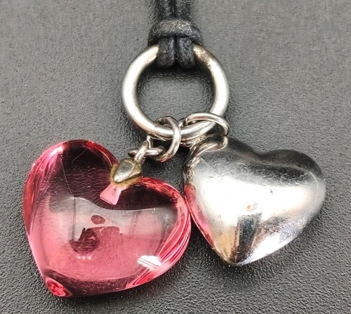 Collier baccarat double coeur - collier,