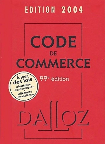 Code commerce 2004 - code,