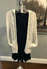 Tommy Hilfiger White Sweater w Hood & Express Navy Dress set for girls 12-13 yrs