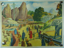 Ancienne affiche, tableaux