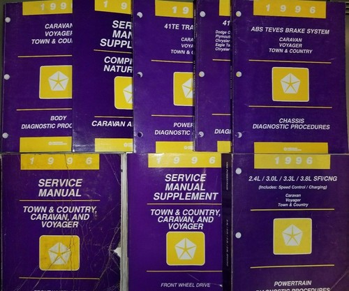 Lot manuels d - 8, d'entretien