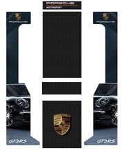 Stickers Dartcab Porsche - jeu de fléchettes - Darts