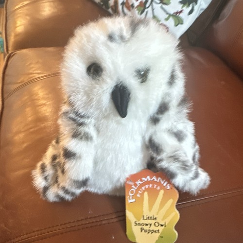 Folkmanis little snowy owl - folkmanis,