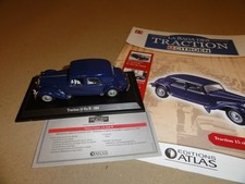 NOREV : Citroen Traction 15 Six H 1955 (bleu foncé) + fascicule