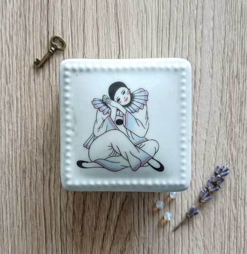 Boîte bijoux vintage - boîte, à
