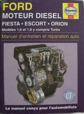 revue technique automobile RTA manuel HAYNES FORD diesel FIESTA. ESCORT. ORION