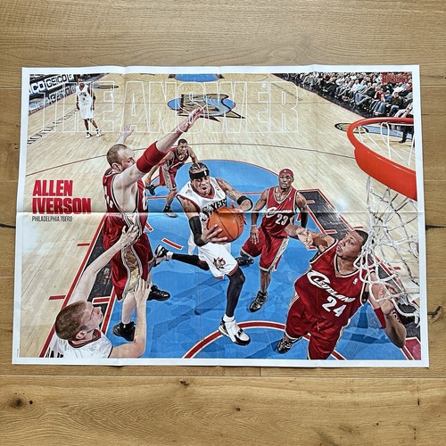 Affiche vintage lebron iverson - affiche,