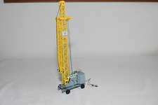GRUE TOUR LIEBHERR SIKU PLASTIC V159 V 159 JAUNE GRIS EXCELLENT ÉTAT