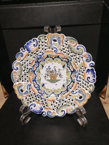 Assiette murale faience de - en,