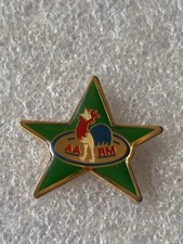pin's AARM  L'Amicale des Anciens du Rugby du Maroc coq tricolore Étoile Verte