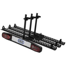 Porte-vélos sur attelage Rabattable pour 3 vélos - Cruz Stema 3