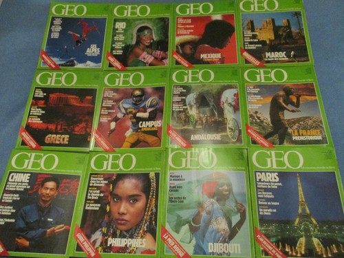Lot des magazines geo de - magazines,
