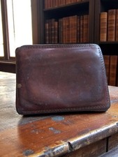 Portefeuille en cuir vintage pour homme, style rétro et élégant