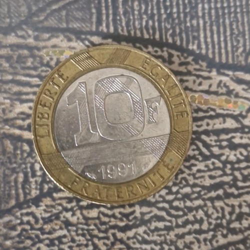 Pièce france 1991 liberté - pièce,