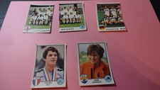 5 images ORIGINALES - EUROFOOTBALL 82 - FOOTBALL  - JUDO  - MOTO