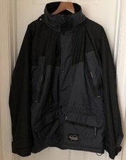 ROCKWATER DESIGNS® MEN'S 3 IN 1 PARKA JACKET SIZE L GRAPHITE GREY EUC