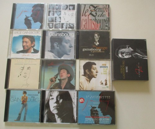Lot cds serge - serge, gainsbourg