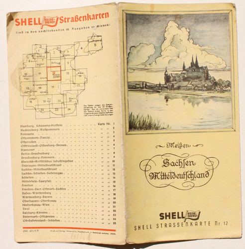 28276d shell carte routière - 28276d,