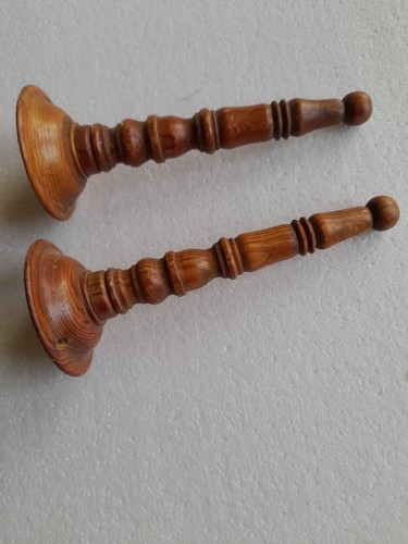 Objet ancien bois hauteur - objet, en