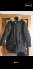 Doudoune homme Woolrich Arctic Parka capuche fourrure coyote