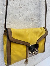 ** Coccinelle ** petit sac à main bandoulière en cuir bag vintage à saisir /