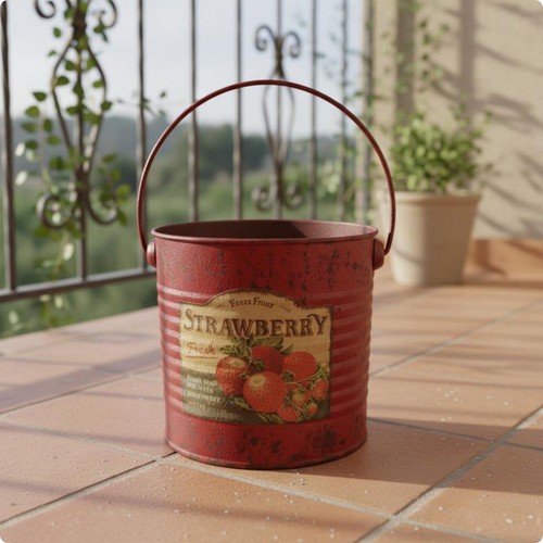 Jardinière rustique avec