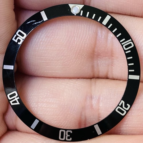 Rolex black insert luminova - rolex,