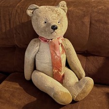 Grand Ours Ancien Beige - French Teddy Bear Pintel 1950's - Collection - 60 cm