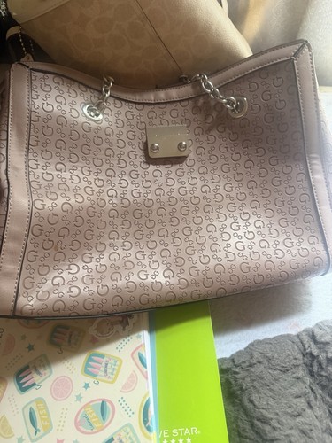 Guess pink logo pattern - pink,