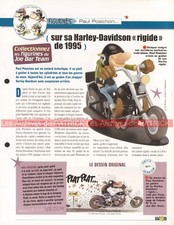 HARLEY DAVIDSON Chopper 'Rigide' 1995 Joe Bar Team Fiche Moto #000001