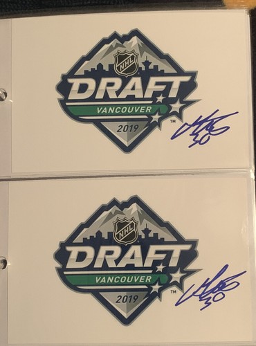 Mads sogaard autographed nhl - sogaard,