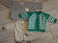 Lot 3 gilets bébé garçon t 3 mois bon état