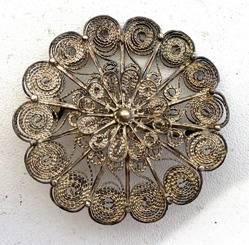 Ancien bijou pour costume - pour,