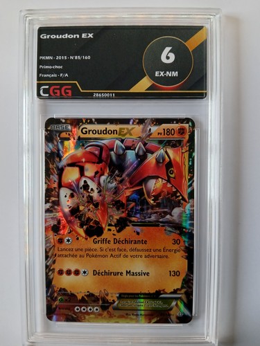 Carte pokémon groudon - pokémon,