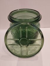 ancien bocal  FOLEMBRAY vintage conserve verre SAVOR