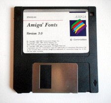 Disquette AMIGA FONTS Version