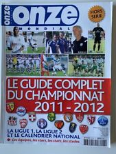 FOOTBALL ONZE MONDIAL HORS SÉRIE 55 SPECIAL CHAMPIONNAT DE FRANCE 2011-2012
