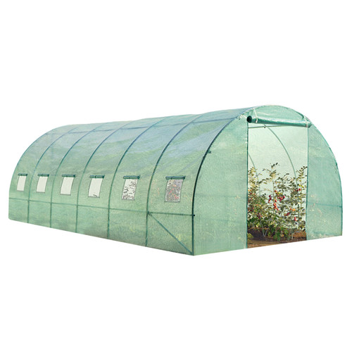 Serre tunnel jardin - jardin, 18m²