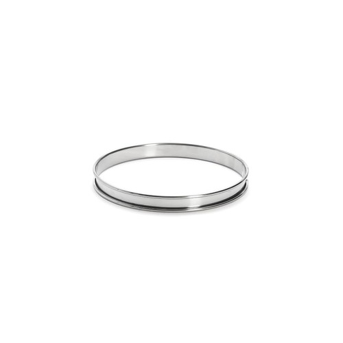 Cercle tarte rond inox - tarte,