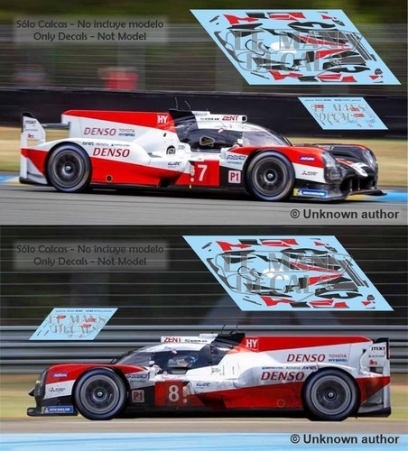 Décal toyota ts050 src - ts050,