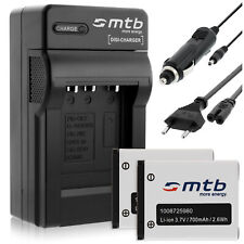 2x Batteries D-Li108 +