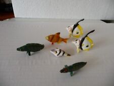 figurines biscottes PRIOR - lot de 6 poissons