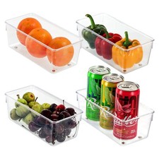 Lot de 4 Bac Rangement Frigo
