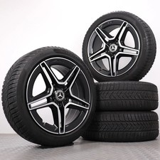 Roues d'hiver 18 pouces Mercedes A B CLA 177 247 118 Original AMG jantes pneus