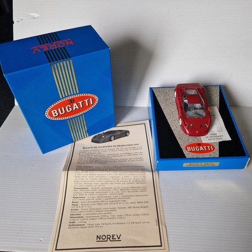 Norev bugatti eb110 - norev,
