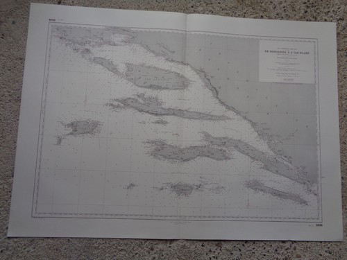 Carte marine rogoznica à - carte,